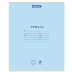 Тетрадь 18 л. BRAUBERG КЛАССИКА NEW клетка обложка картон синий (40 штук в упаковке)