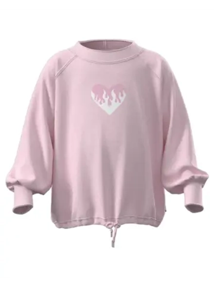 Свитшот для девочки осенний с завязками