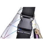 Сумка на пояс «Harizma», цвет серебро, 31*12 см