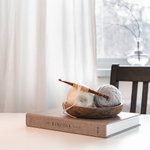 Деревянный крючок для вязания из кедра 5 мм. K302