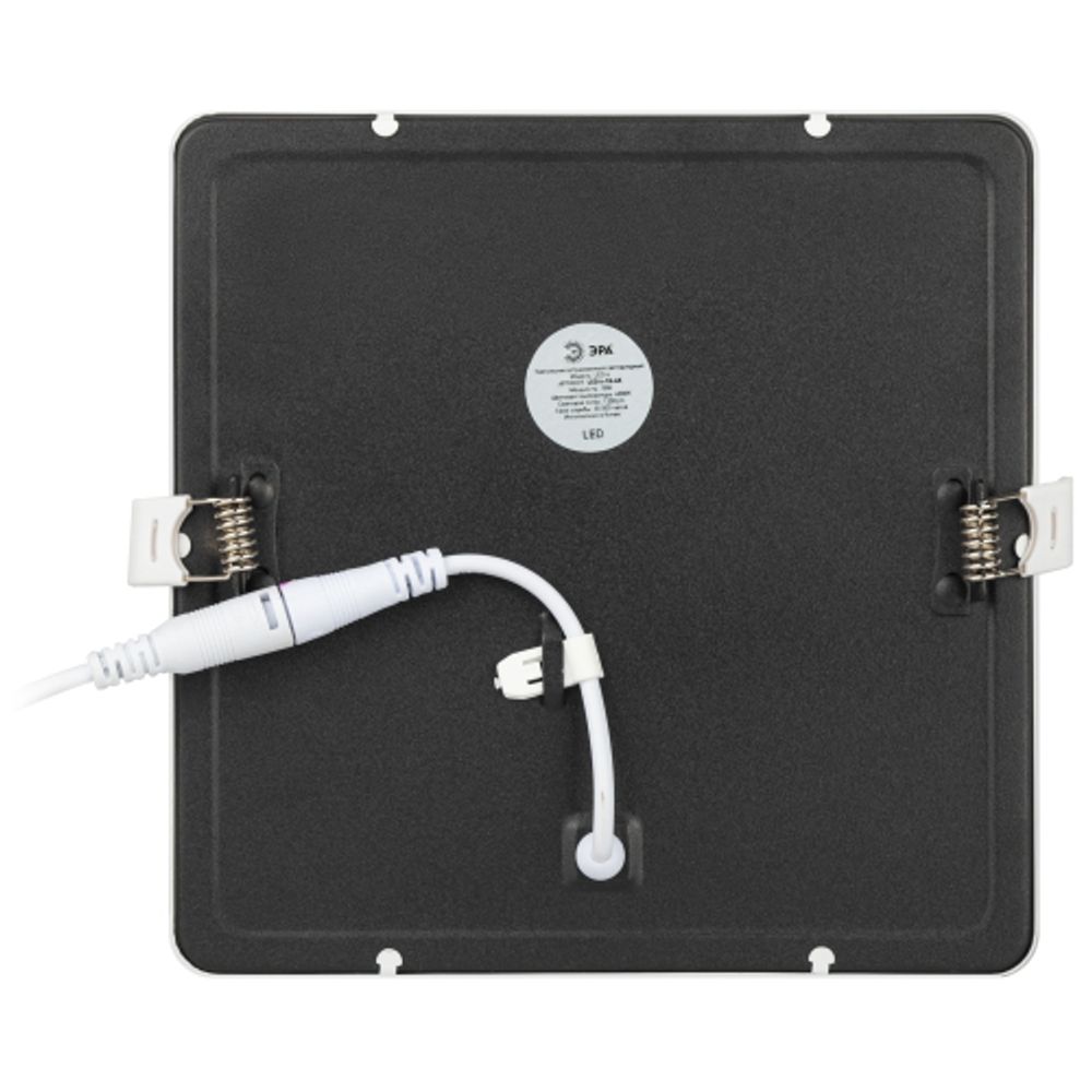 Светильник светодиодный встраиваемый Даунлайт ЭРА LED 6-18-4K 18Вт 4000K квадратный белый | Downlight