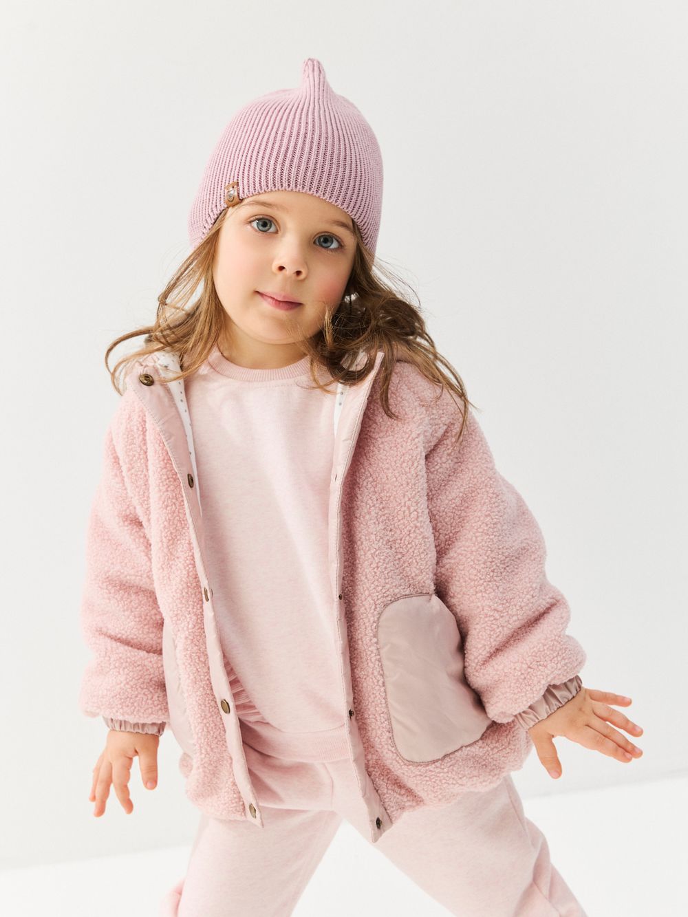 Куртка меховая "Пудра" 0+