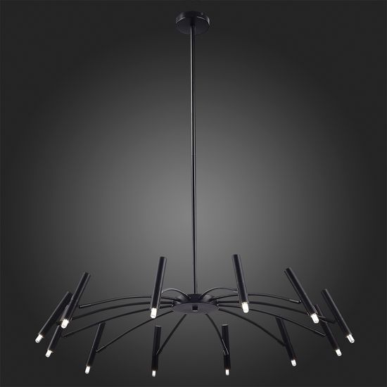 SL1214.402.12 Светильник потолочный ST-Luce Черный/Черный G9 12*5W 4000K SPIDEY