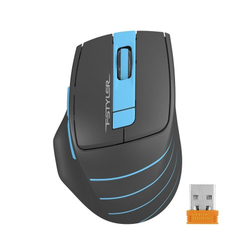 Мышь Мышь A4Tech Fstyler FG30S серый/синий оптическая (2000dpi) silent беспроводная USB (5but