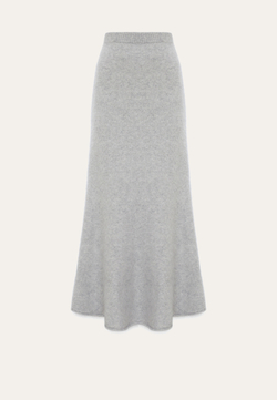 Юбка из пушистого кашемира