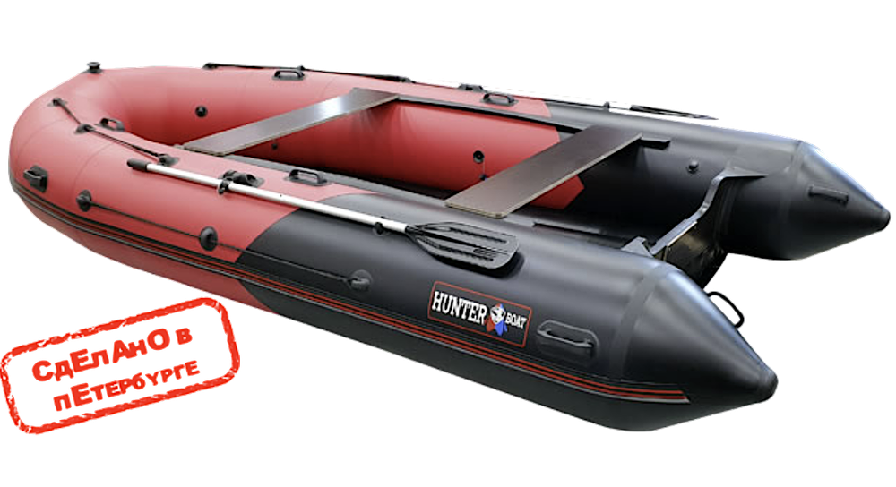 Лодка ПВХ Hunterboat Хантер Про 420Pro