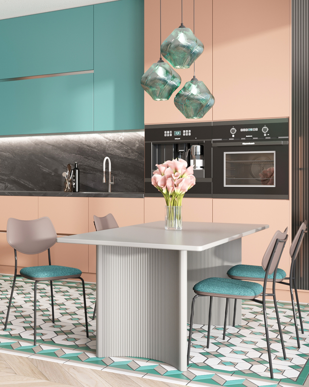 Светильник подвесной Moderli V11661-1P Rozy