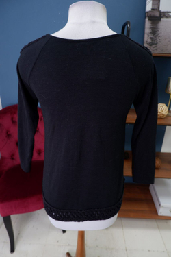 Джемпер Hollister  с кружевом 44 размер