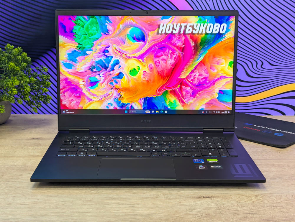 Ноутбук HP Omen 16, intel core i7-14650HX, 16.1" 2560x1440, NVIDIA GeForce RTX 4070, 16 Gb RAM 512 Gb SSD, Win 11Pro