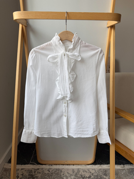 Хлопковая блузка Colletto Bianco, 128