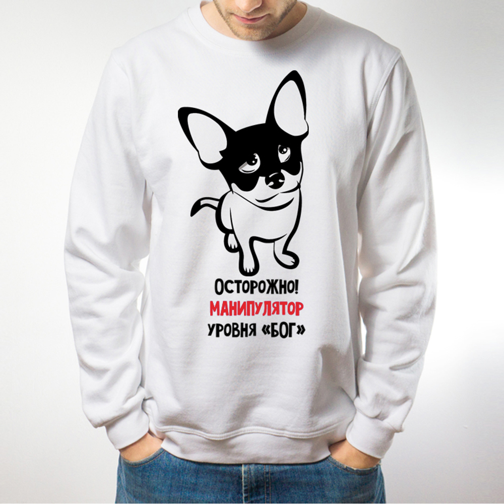 Свитшот "Чихуа - манипулятор"