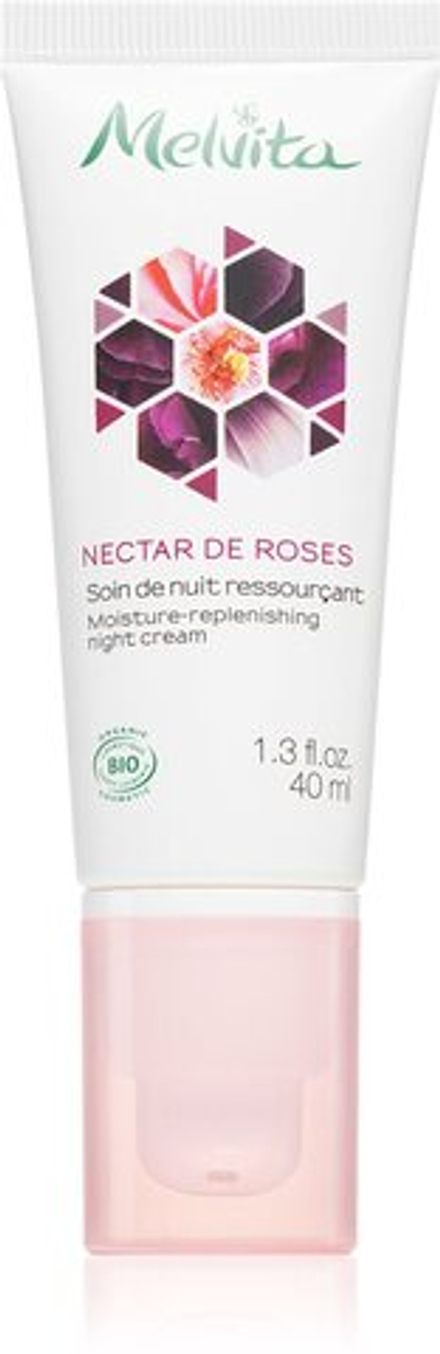 Melvita Nectar de Roses - увлажняющий и питательный ночной крем /   40  ml  / GTIN 3284410022112