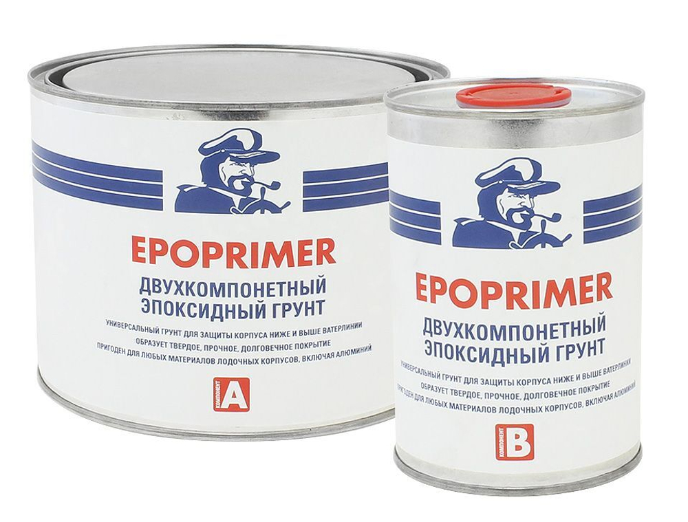 Epoprimer - двухкомпонентный универсальный эпоксидный грунт, 2,5 л (10265854)