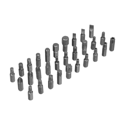 Набор инструментов, 1/2", 3/8", 1/4", пластиковый кейс 215 предм. Сибртех