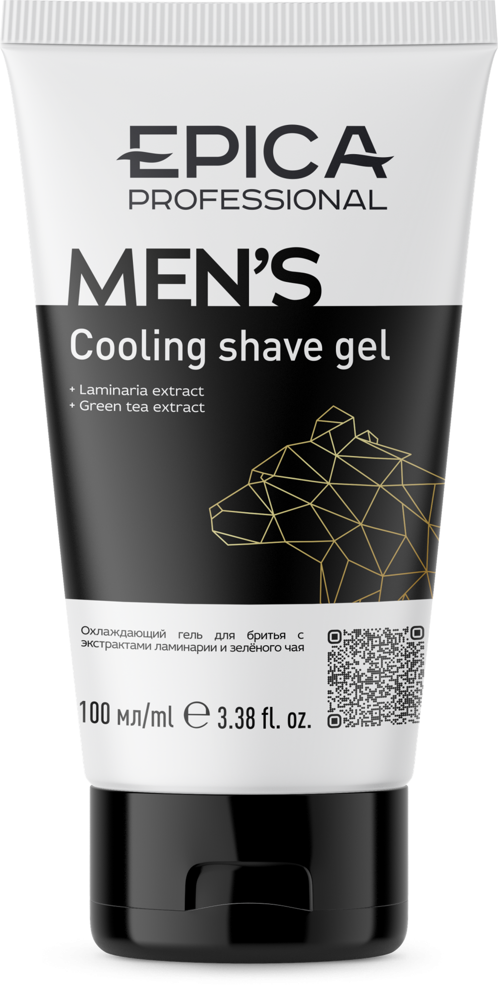 Гель для бритья Epica Professional Mens cooling shave gel 100 мл