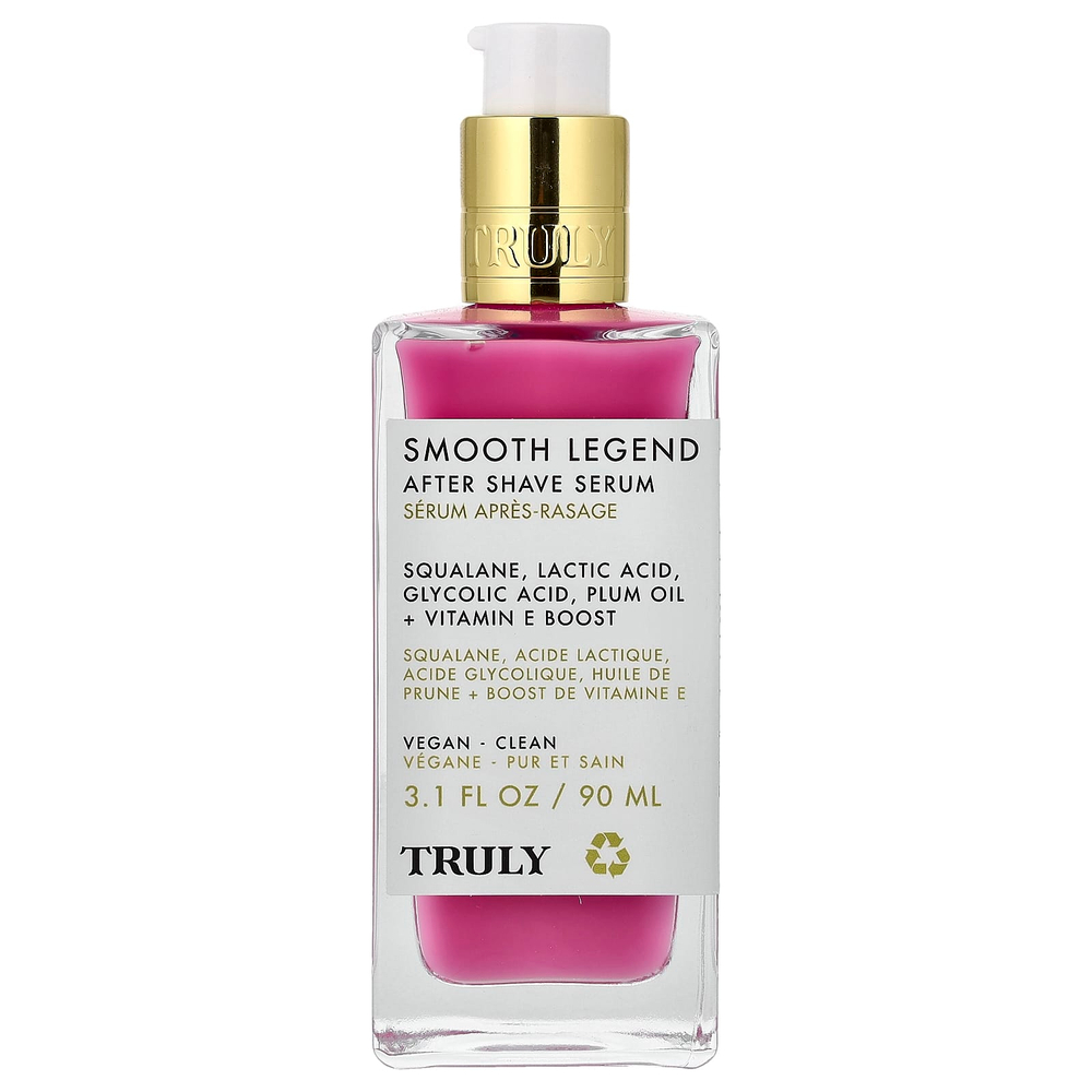 Truly Beauty, Smooth Legend, сыворотка после бритья, 90 мл (3,1 жидк. унции)