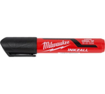 Маркер строительный  Milwaukee INKZALL для стройплощадки большой Черный, скошенный наконечник