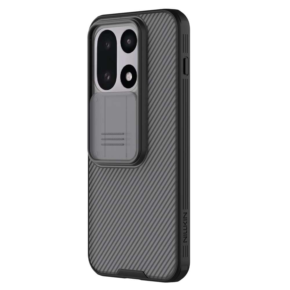 Чехол прозрачный тонированный для OnePlus 15, серия CamShield Pro Case (Transparent black) от Nillkin
