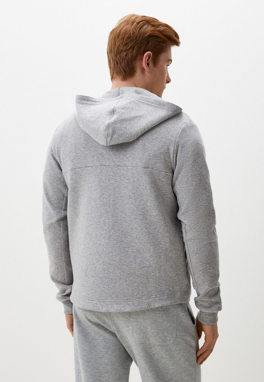 Толстовка мужская REEBOK ACTIV COLL DREAMBLEND FZ HOODIE