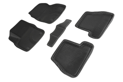 Коврики EVA 3D ромб для Ford Focus III АКПП 2011-2015, Seintex.95240