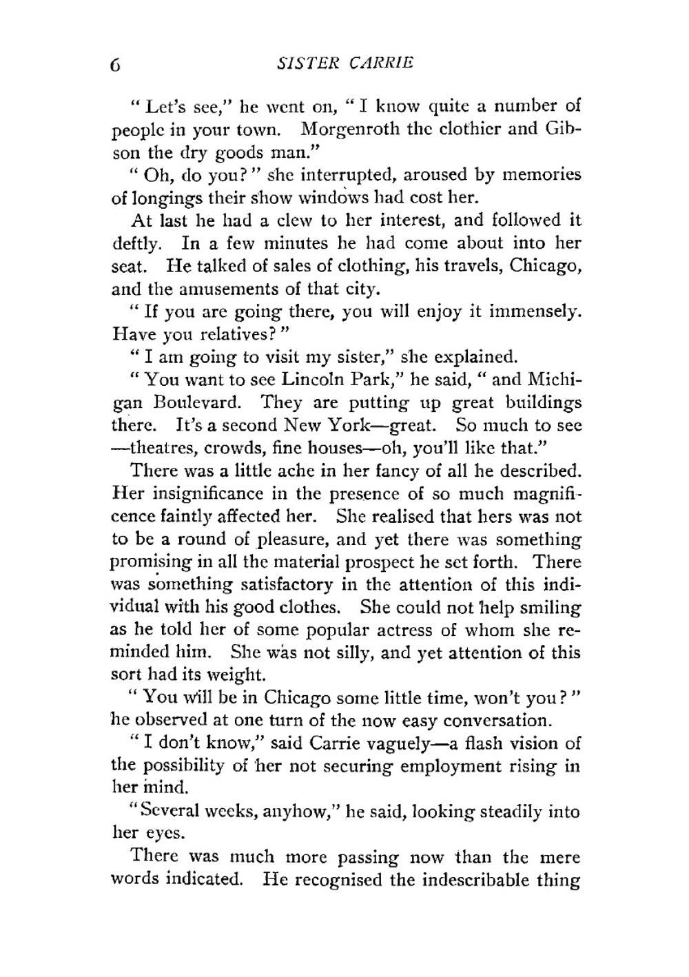 Sister Carrie | Dreiser Theodore