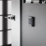 Рамка из стекла на 1 пост Favorit черный W0011108