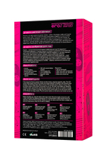 Розовый вибратор для пар Prawno с пультом ДУ (Цвет: розовый)