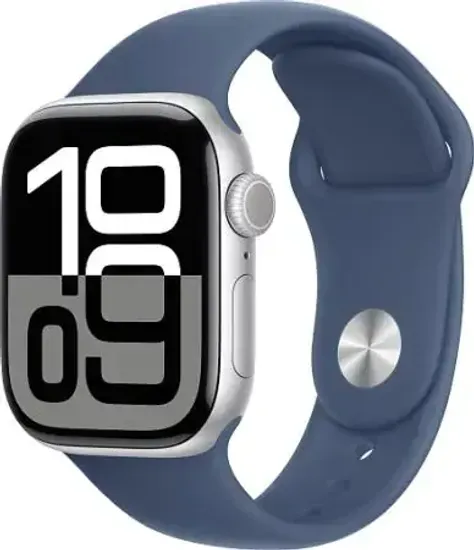 Apple Watch Series 10 42mm Aluminium Case, Silver