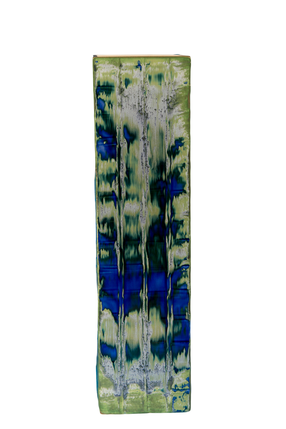 Элитная ваза декоративная керамическая  низкая Skyscraper от S. Bernardo из Португалии