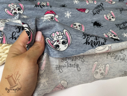 Кулирка ХБ зайцы рождество