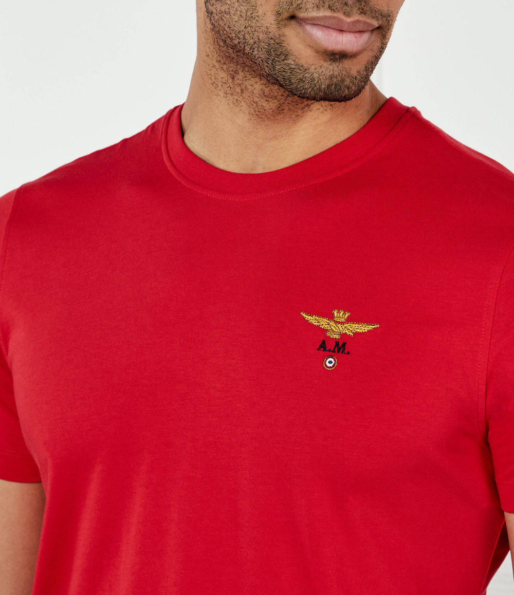 Футболка Aeronautica Militare - красный(TS1580J372)