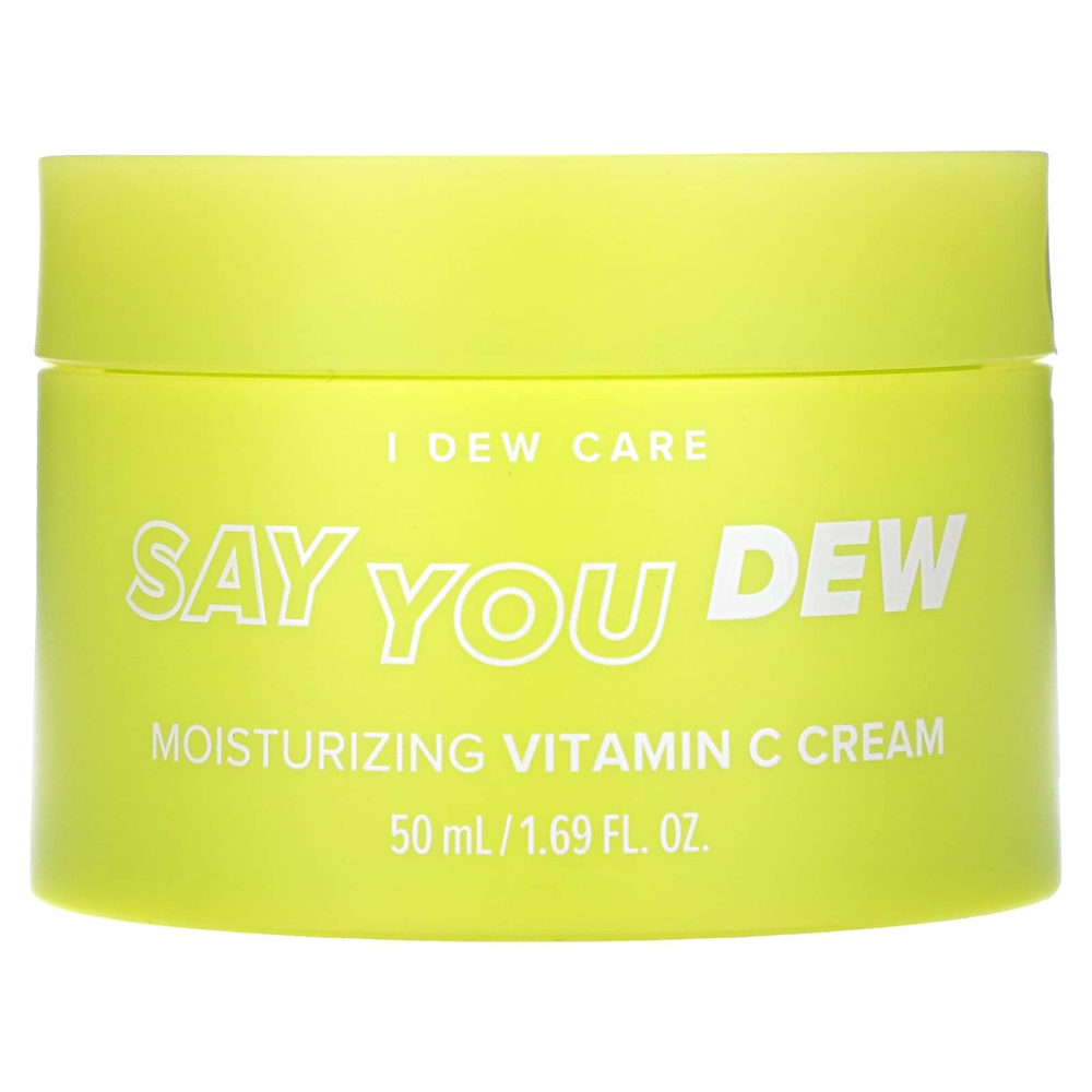I Dew Care, Say You Dew, увлажняющий крем с витамином C, 50 мл (1,69 жидк. унц.)