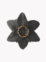 Кольцо Нарцисс XL, серый фарфор