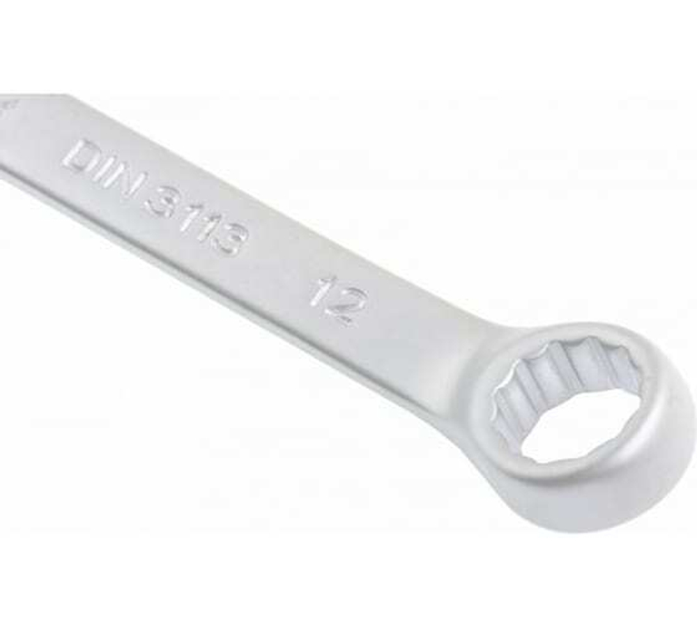 КЛЮЧ КОМБИНИРОВАННЫЙ MATRIX 12ММ CRV МАТОВЫЙ ХРОМ 15108