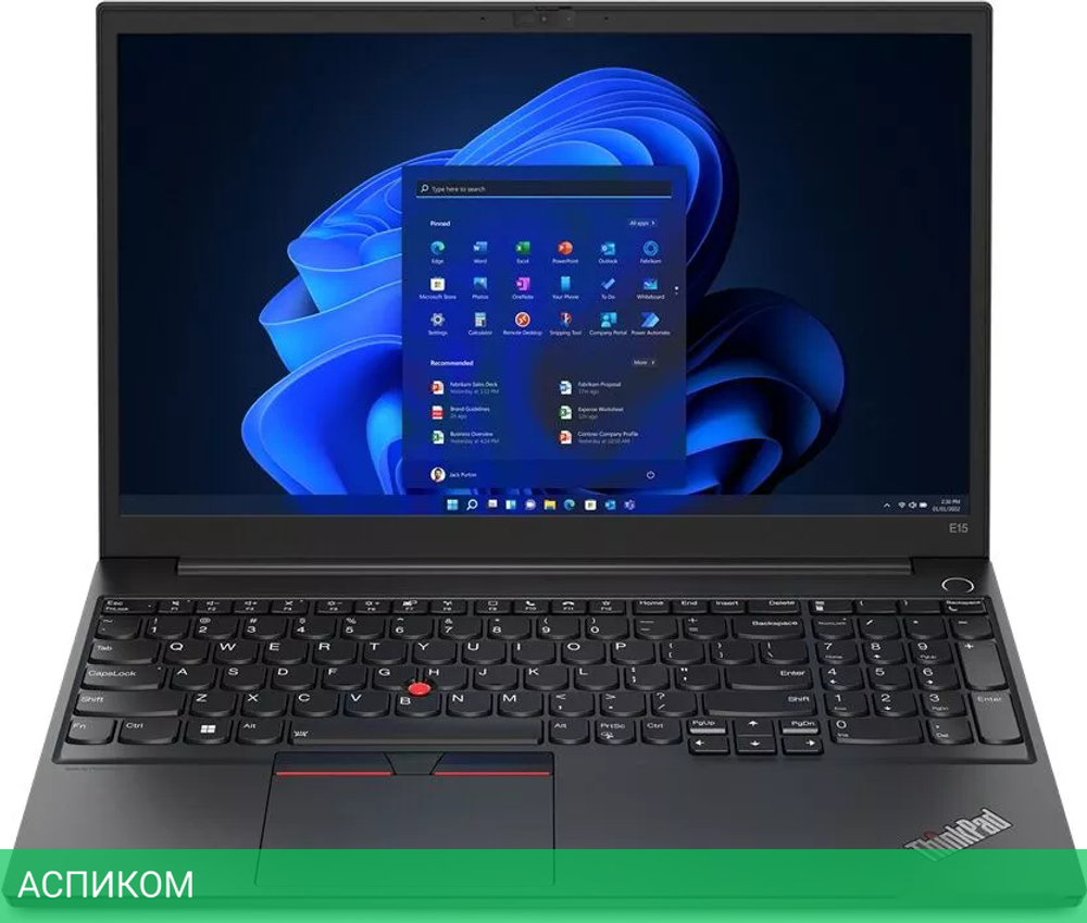 Ноутбук Lenovo ThinkPad E15 Gen 4 Intel 21E6006VRT