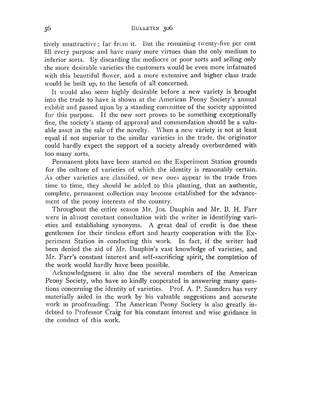 Classification of the peony | Leon Dexter Batchelor