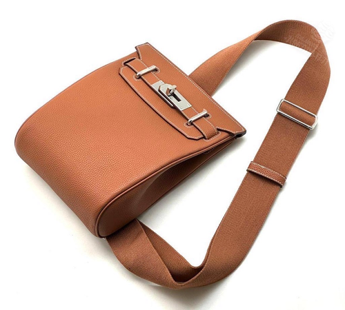 Нагрудная сумка слинг Hermes Kelly (Messenger) Gris