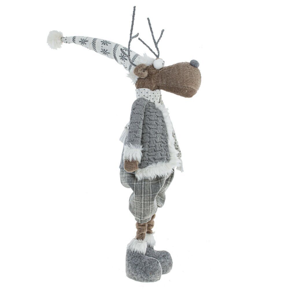 GAEM Игрушка набивная "Олень" (телескоп ноги), L49 W20 H116/45 см, 2в.