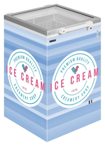 Ларь морозильный TEFCOLD ST160 со стеклянной крышкой