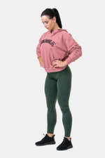 Толстовка женская Iconic HERO Long Sweatshirt with a hoodie 581 Розовая