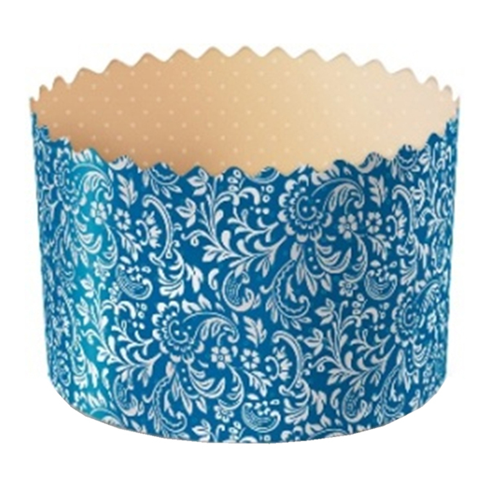 Форма бумажная КУЛИЧ PRE90/90 Флора синяя 2000шт (16х125шт), шт