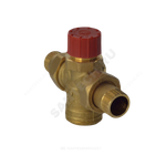 Клапан балансировочный автомат латунь R206A-1 Ду 15 G1/2" A Ру25 НР 0.05 - 0.8 м3/ч без ниппелей Giacomini R206AY103