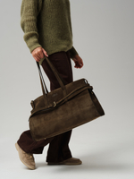 Замшевая сумка Rumi DBR 31152 тундра