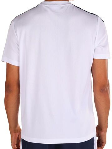 Мужская теннисная футболка Sergio Tacchini Punte - white/smoke