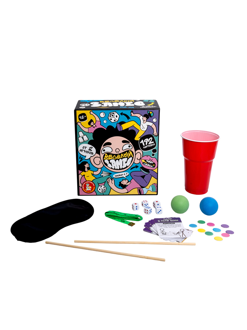 Настольная игра: "Весёлый замес"