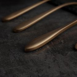 Ложка столовая 21 см матовая медь PVD Alessi-Copper P.L. [12]