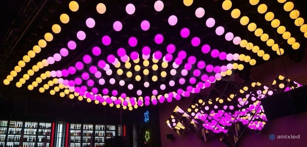 Лебедка сценическая со светодиодным шаром CrossLine Winch + Basic LED Ball