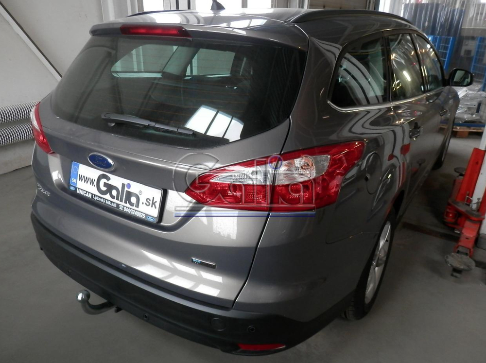 Фаркоп оцинкованный Galia F119A для Ford Focus III универсал 2011-2018(паспорт и сертификат в комплекте)(без электрики)