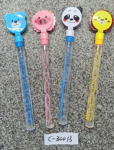 Мыльные пузыри Хлопалка, 4 цвета микс, 38 см, с-30013