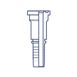 Фитинг DN 16 SF Komatsu 3000 34